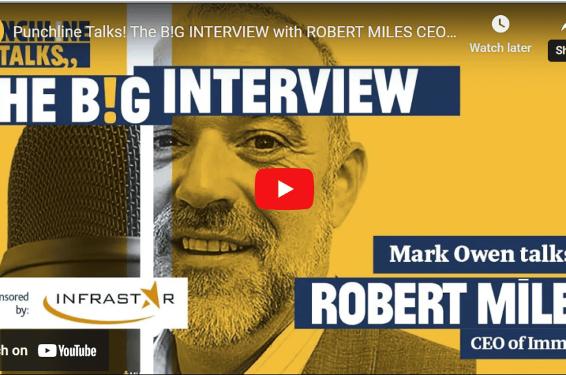 Robert Miles speaks to Mark Owen in the BIG interview at Punchline