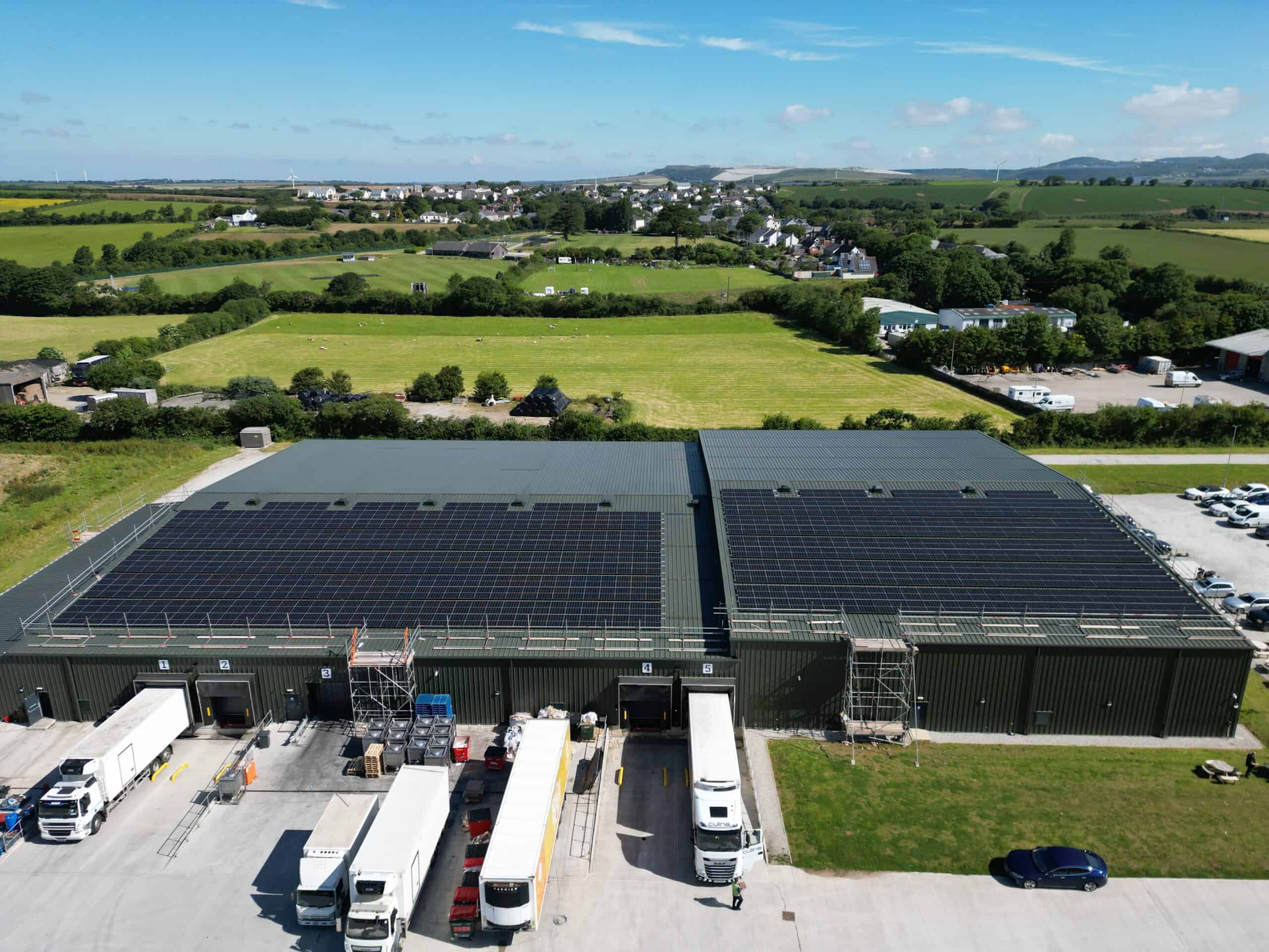 St. Ewe Eggs are taking their environmental responsibility seriously with this roof mount solar system