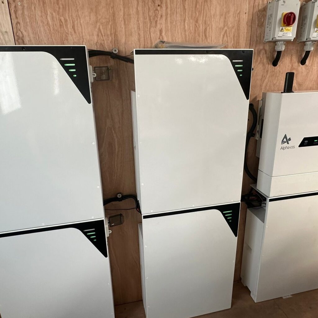 Smaller 3-phase commercial Battery storage system